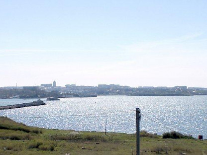 View from Sevastopol building plot
