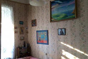 Living area of Kyiv apartment