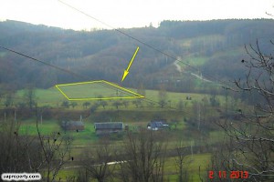 Building plot in Carpathians
